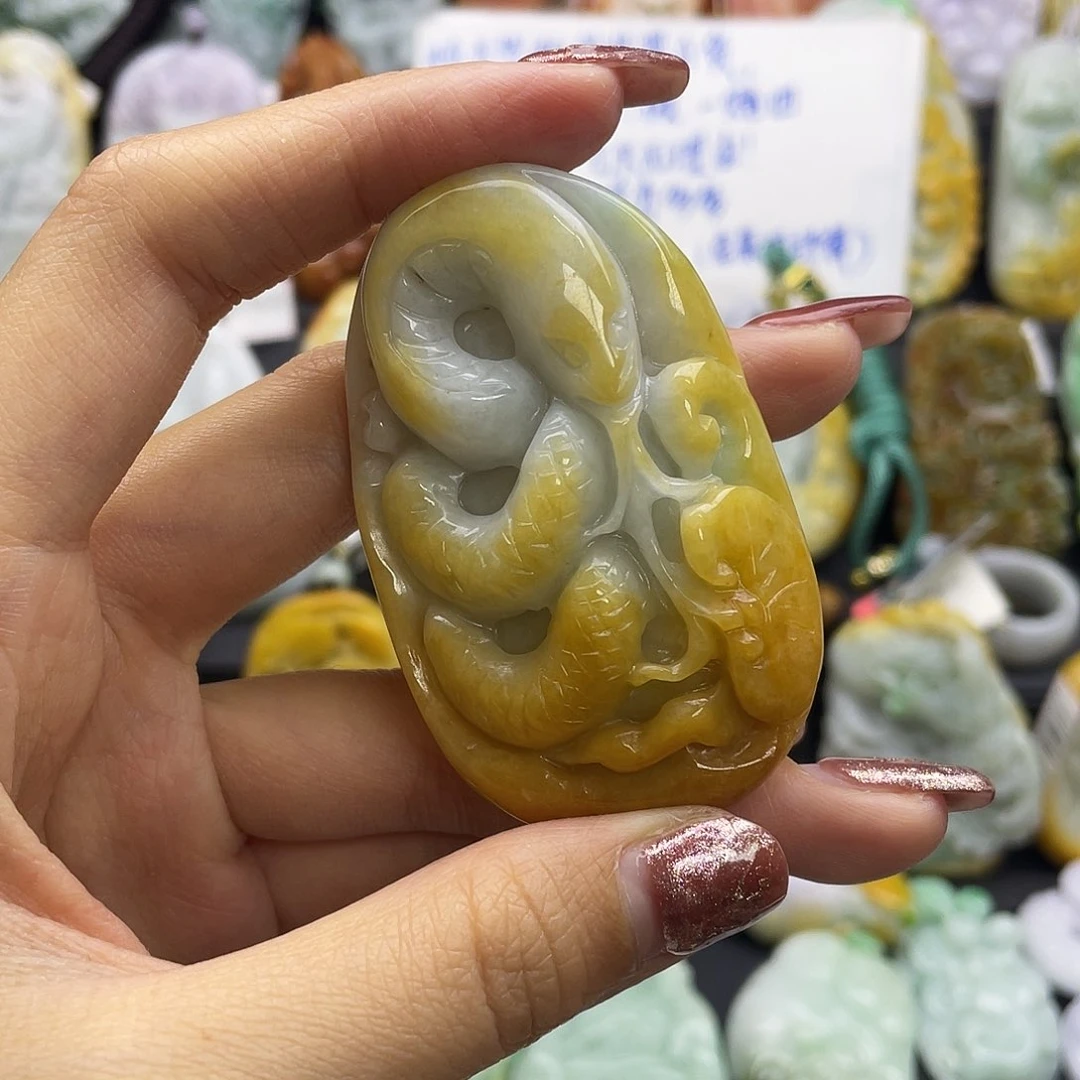 翡翠吊坠(不含链)未镶嵌