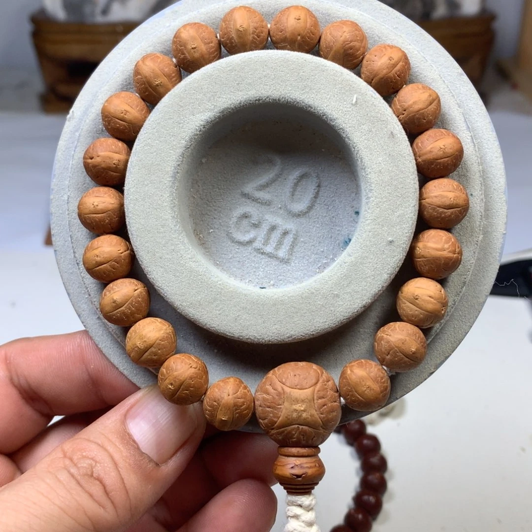 凤眼菩提手串老树实心