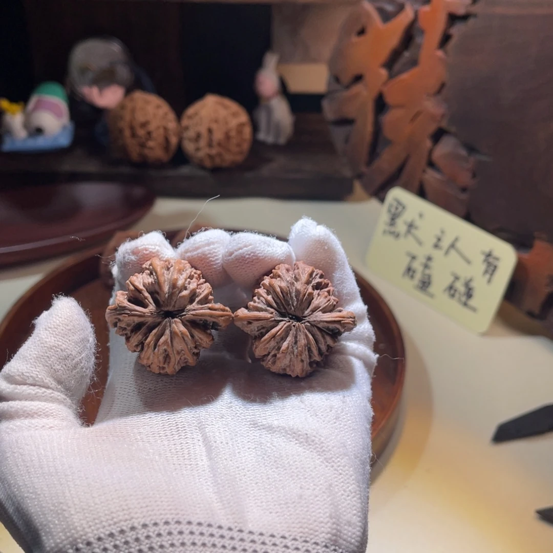 把件文玩核桃35四座楼全品有磕碰