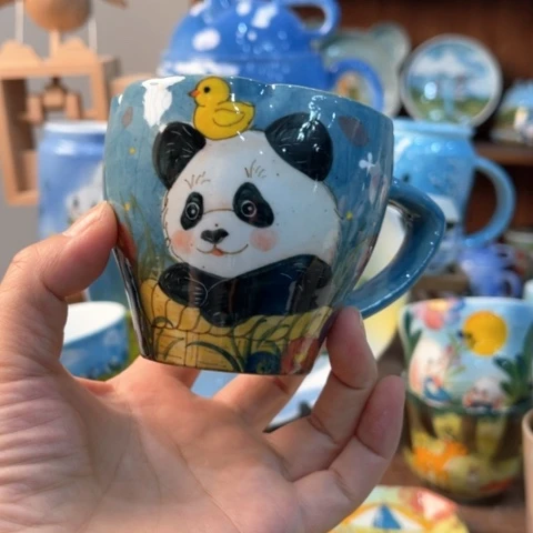 炉景德镇釉下手绘陶瓷