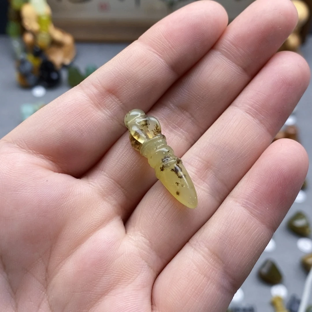 【闪购商品】未镶嵌岫玉配珠村****孃