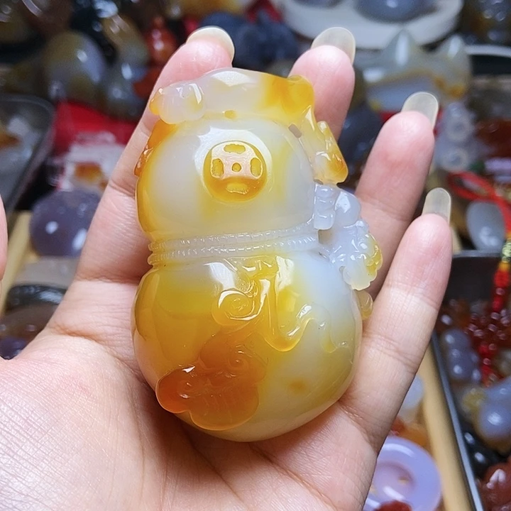 未镶嵌颈饰玛瑙/玉髓