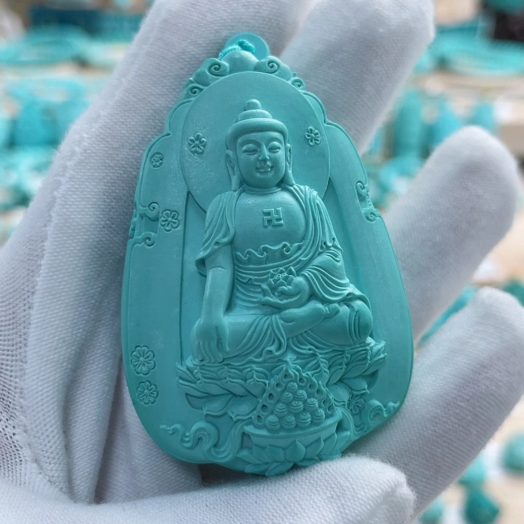 绿松石珠宝奇石未镶嵌