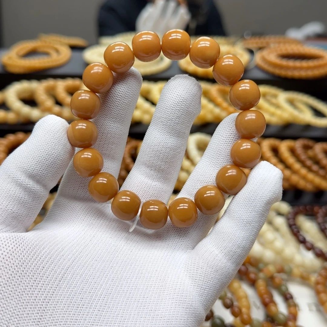 手串菩提根/象牙果卡13 珑珠 11年 精工