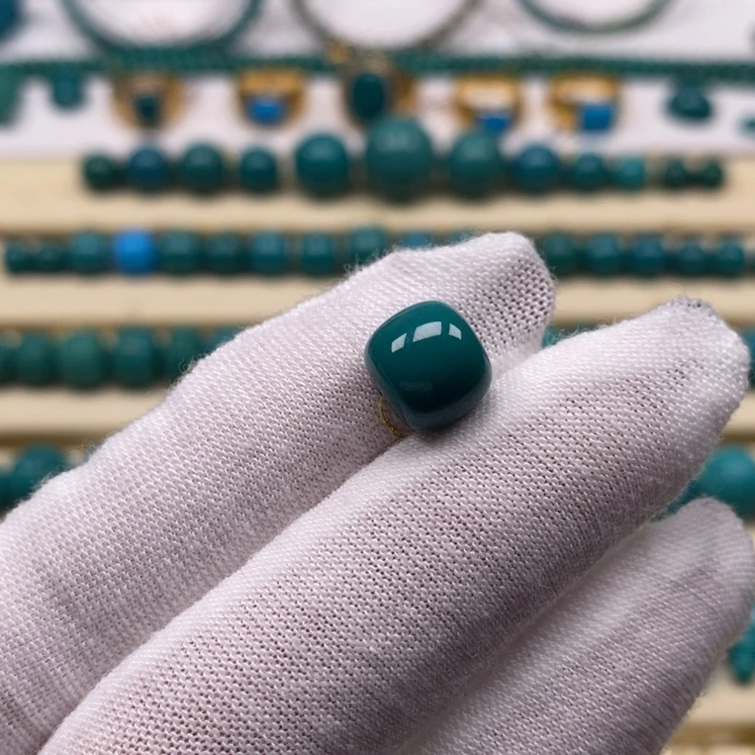 绿松石未镶嵌珠宝奇石老型9.5mm