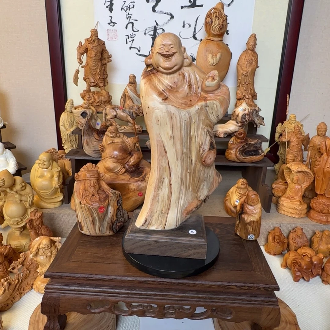 崖柏小木匠艺雕一物一拍