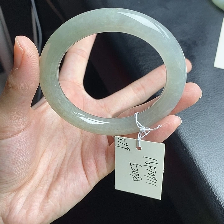 未镶嵌手镯翡翠58圆条