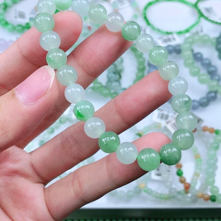 未镶嵌手链翡翠翡翠