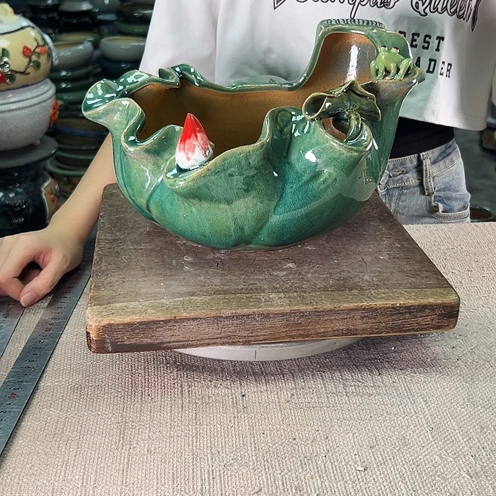 泳坤堂石湾盆陶瓷