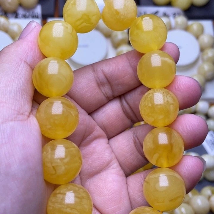 未镶嵌琥珀裸石蜜蜡6