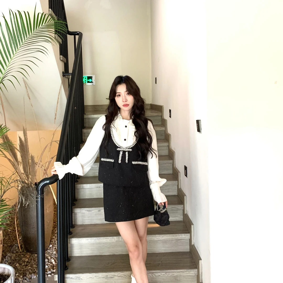 【千金归来套装】品质女装洋气出行时尚休闲财阀千金小众老钱风