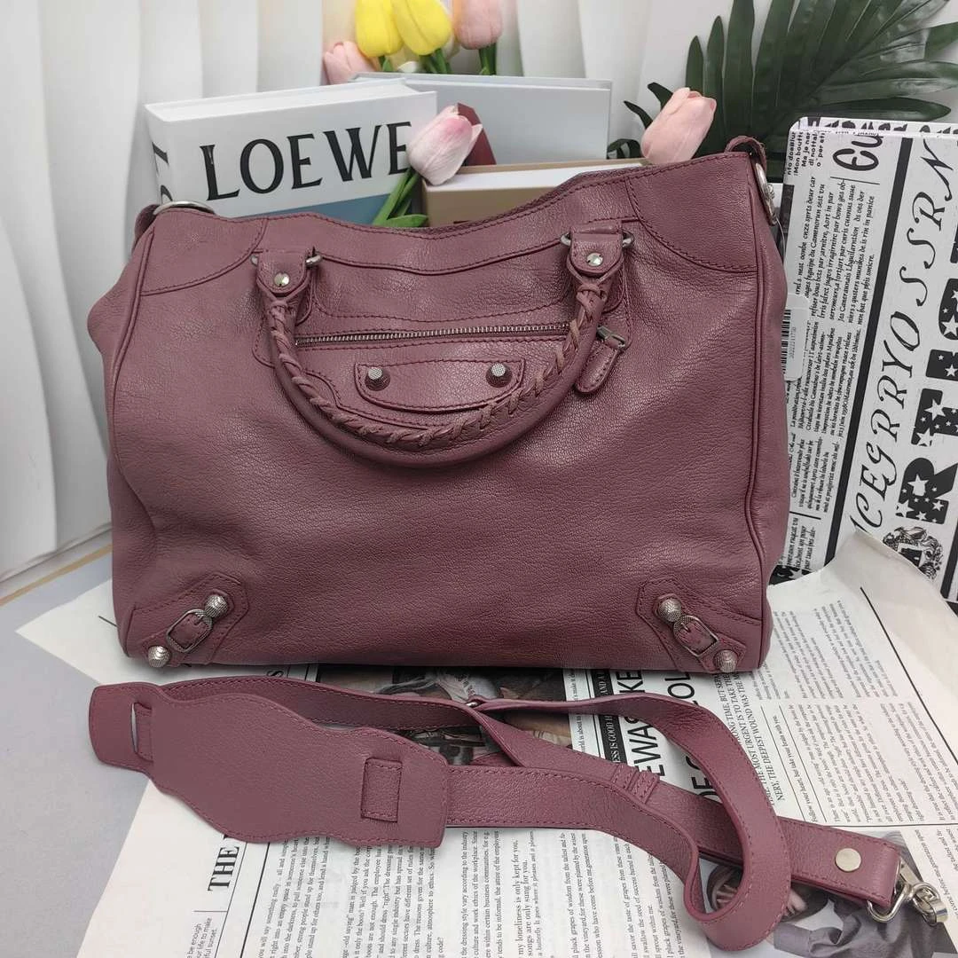 95新 Balenciaga/巴黎世家 巴黎世家机车包中号单肩女包 11329616