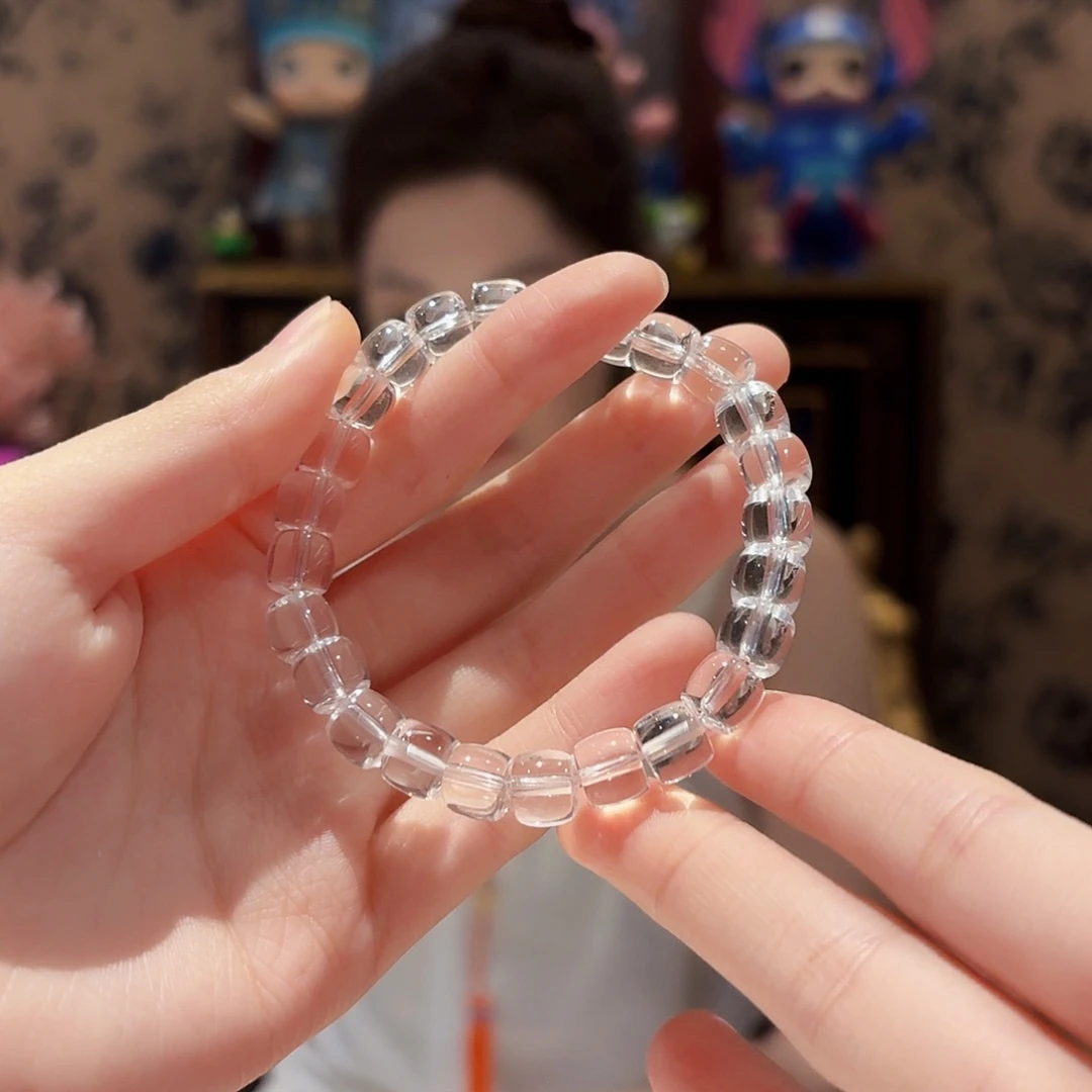 水晶手链未镶嵌多样性发其一