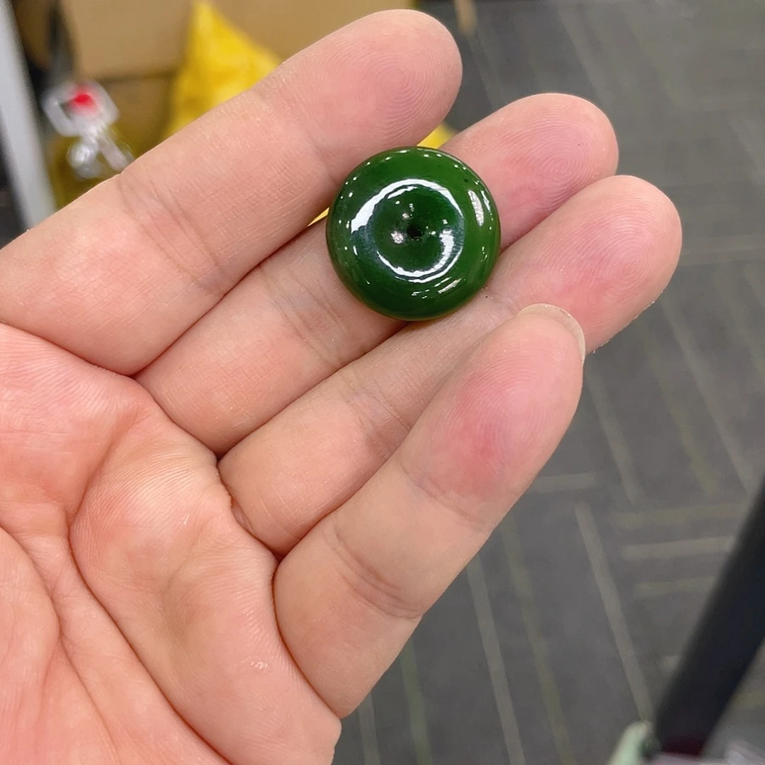 和田玉（碧玉）颈饰未镶嵌