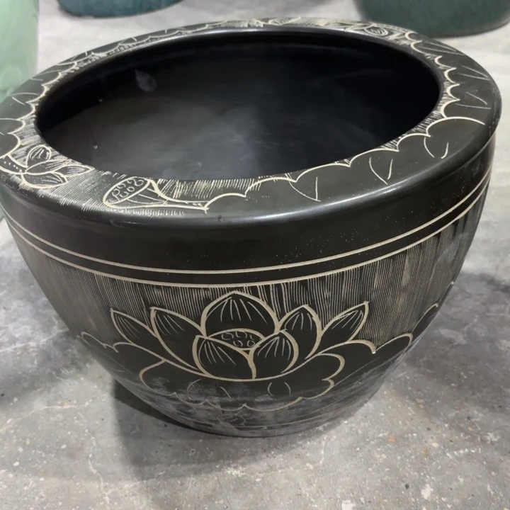 陶瓷鱼缸微瑕尺寸40-25