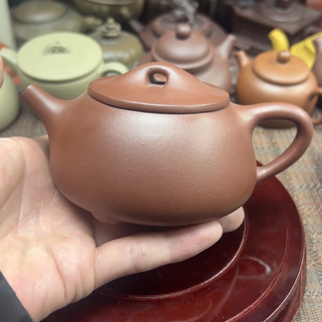 茶壶紫砂宜兴原矿紫砂壶260毫升容量