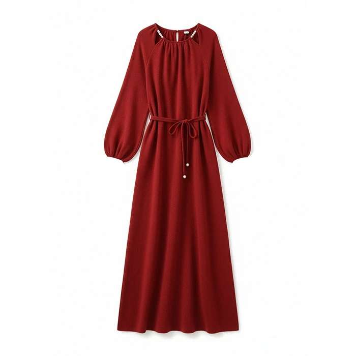 【高高甄选】FMQJ38112905连衣裙（配腰带）