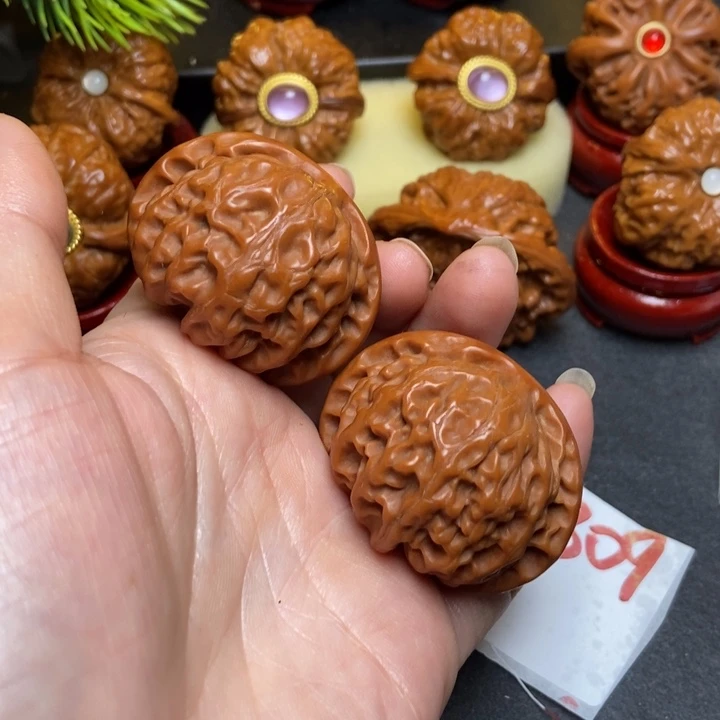 文玩核桃把件43宫灯309