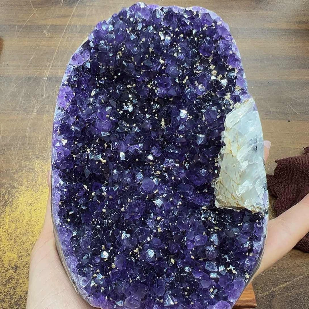 紫晶摆件未镶嵌晶体