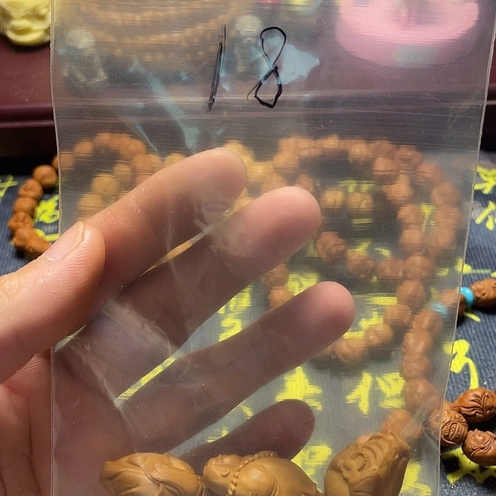 橄榄核雕刻瑕疵单籽