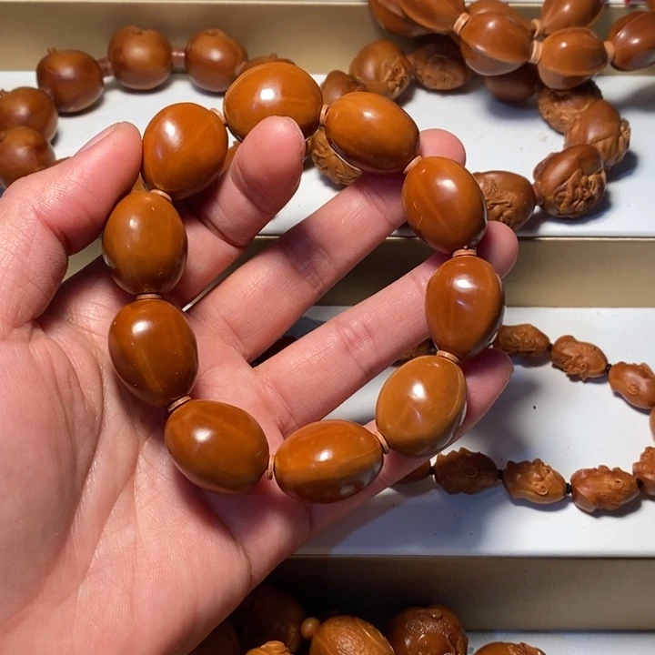 生***橄榄核手串/手链铁素核