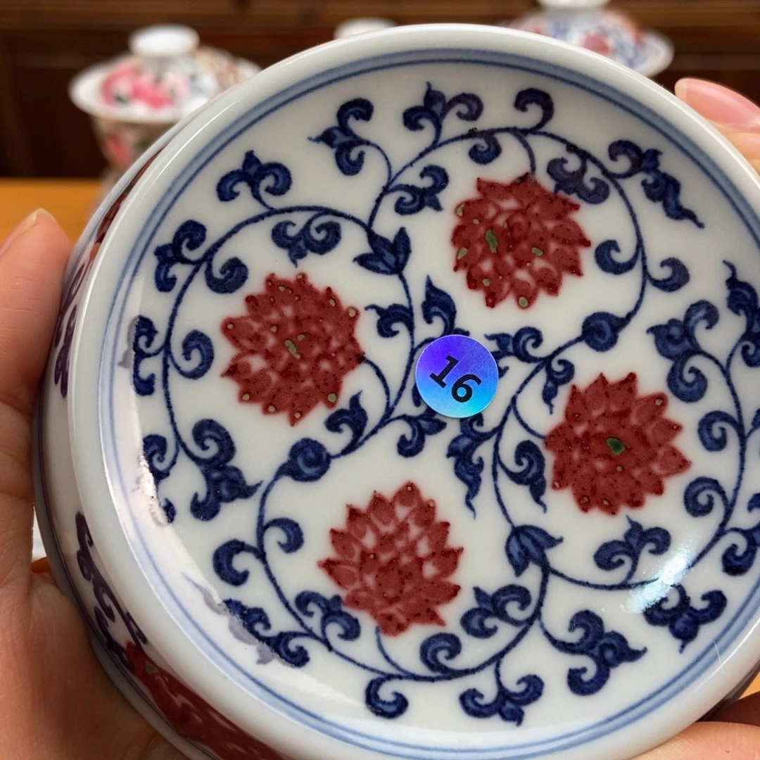 手绘现代茶具非古董