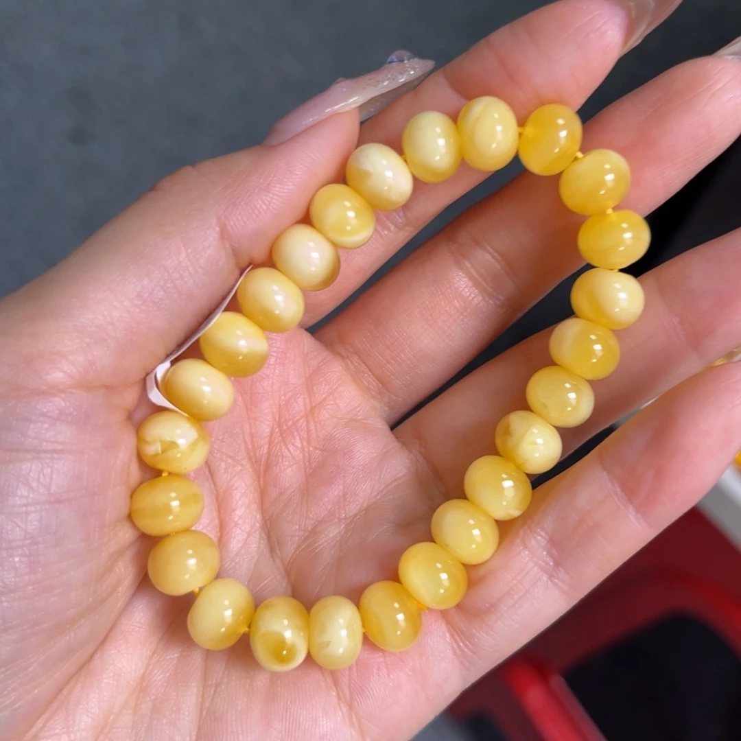未镶嵌琥珀裸石杨枝甘露