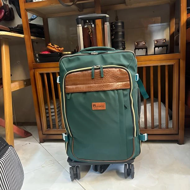 出口轻便防泼水旅行箱大容量拉杆箱男女无纺布行李箱结实耐用