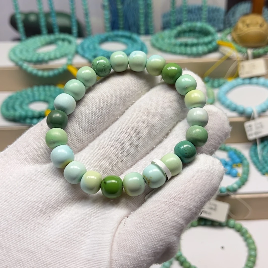 绿松石未镶嵌手链