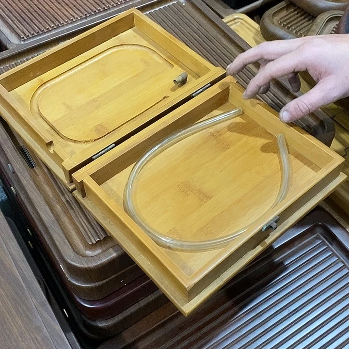 琉璃手工艺品微瑕旅行茶盒