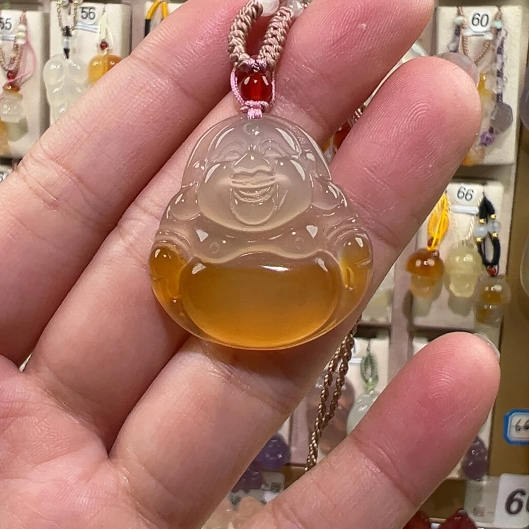 玛瑙/玉髓未镶嵌吊坠(赠链)福利不退不换