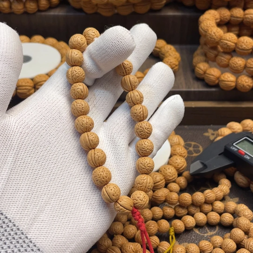 手串桃核水**深野生肥脐黄桃