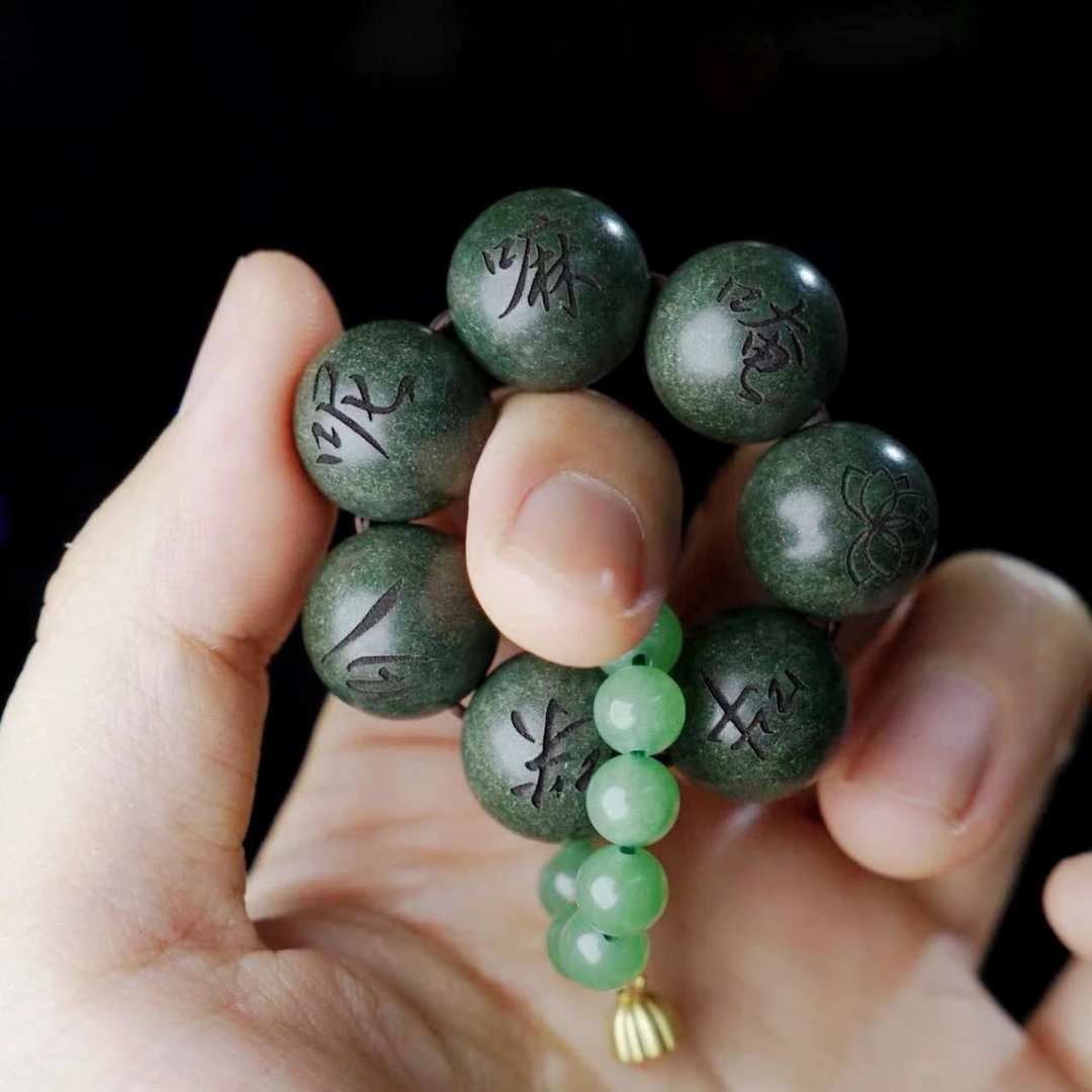 六字/真言/非遗手工合香珠指捻串