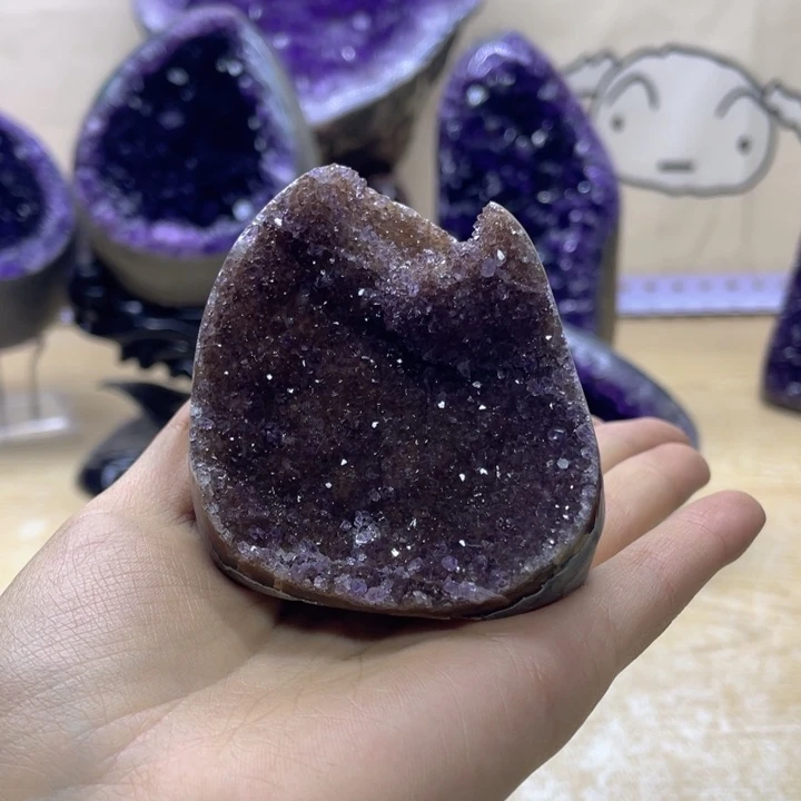 未镶嵌珠宝半成品紫晶