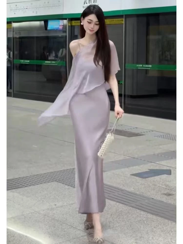 春夏气质时尚古风女装套装