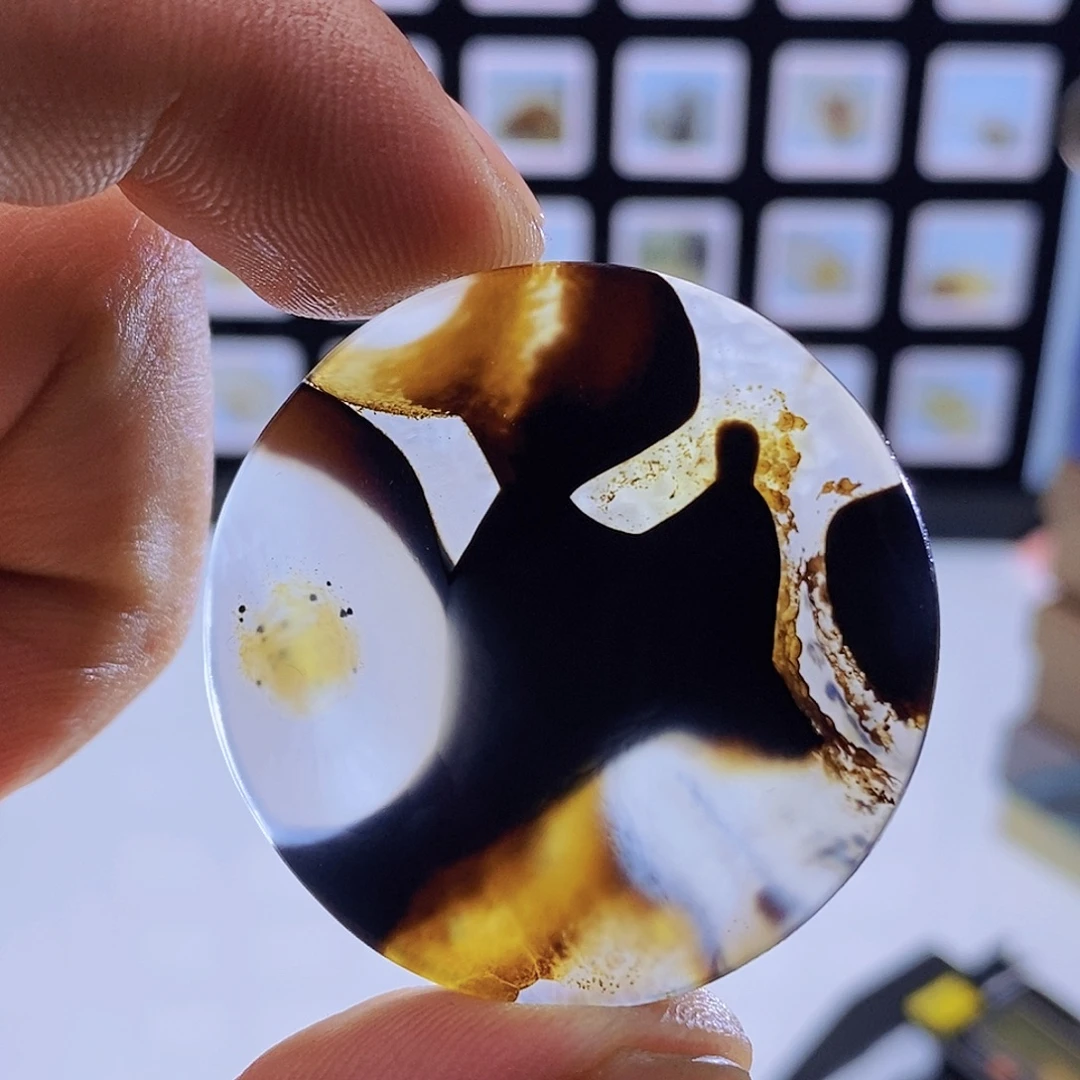 玛瑙/玉髓未镶嵌吊坠(不含链)212