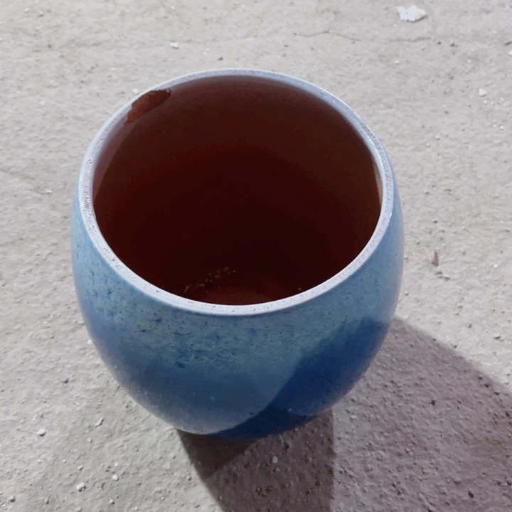 紫砂口径16高度20一只瑕疵