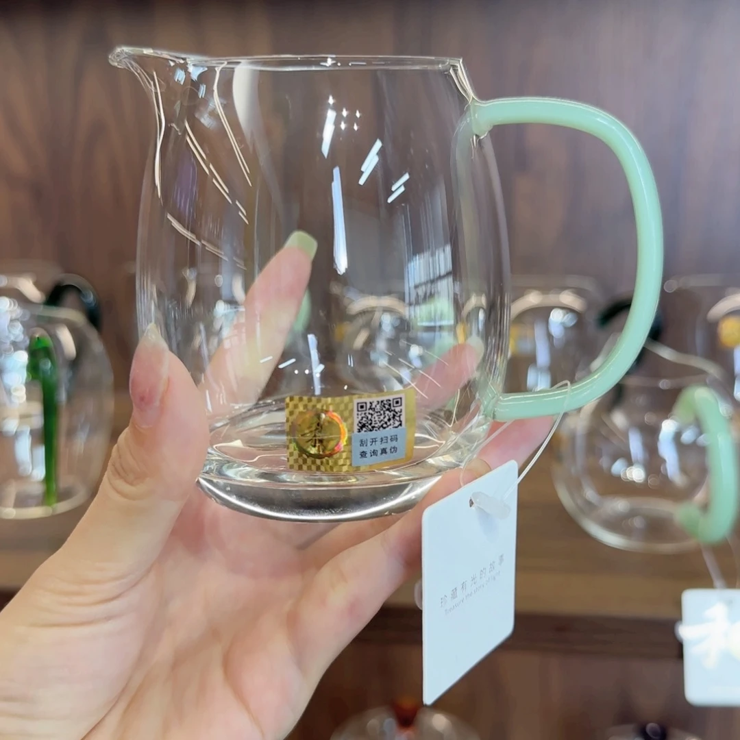 澄然浅玉色公道杯
