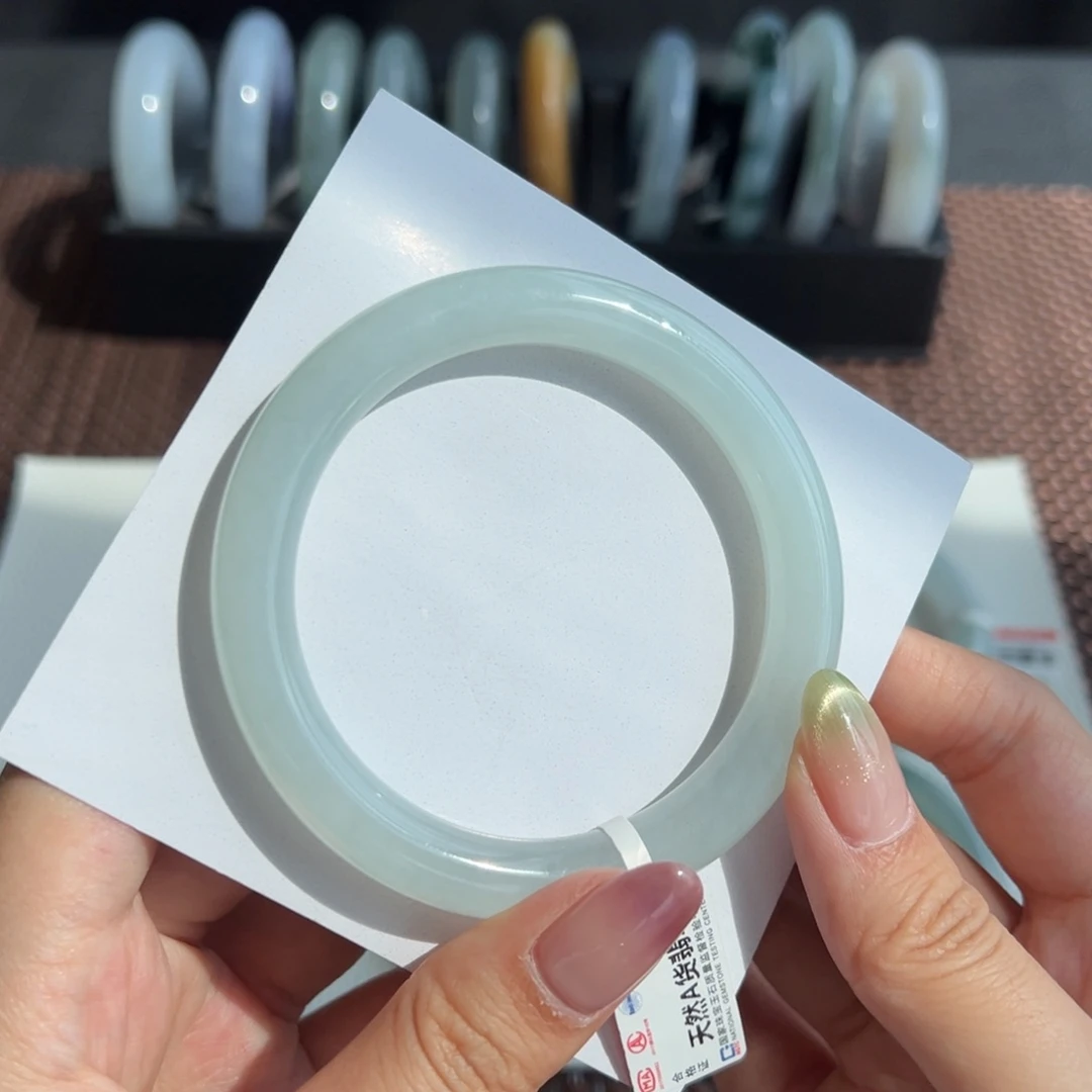 翡翠手镯未镶嵌8号 57.8