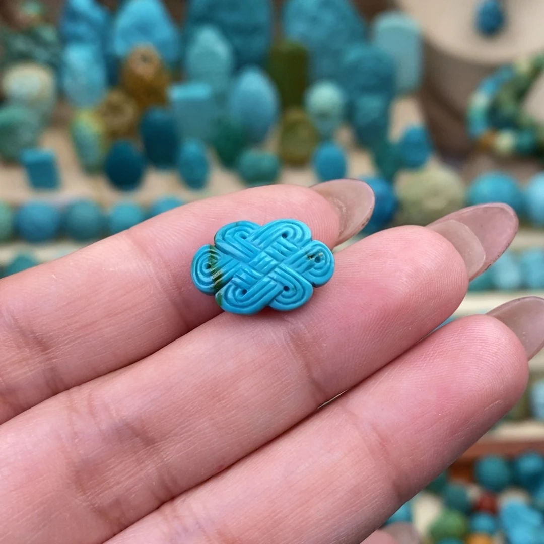 绿松石珠宝奇石未镶嵌