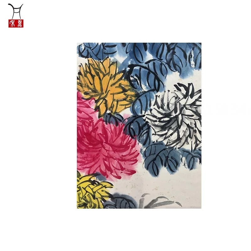 S1011花卉立轴34x96/2.9平尺