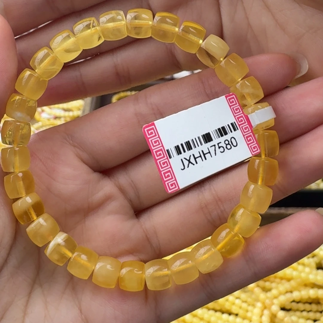 琥珀未镶嵌裸石直切