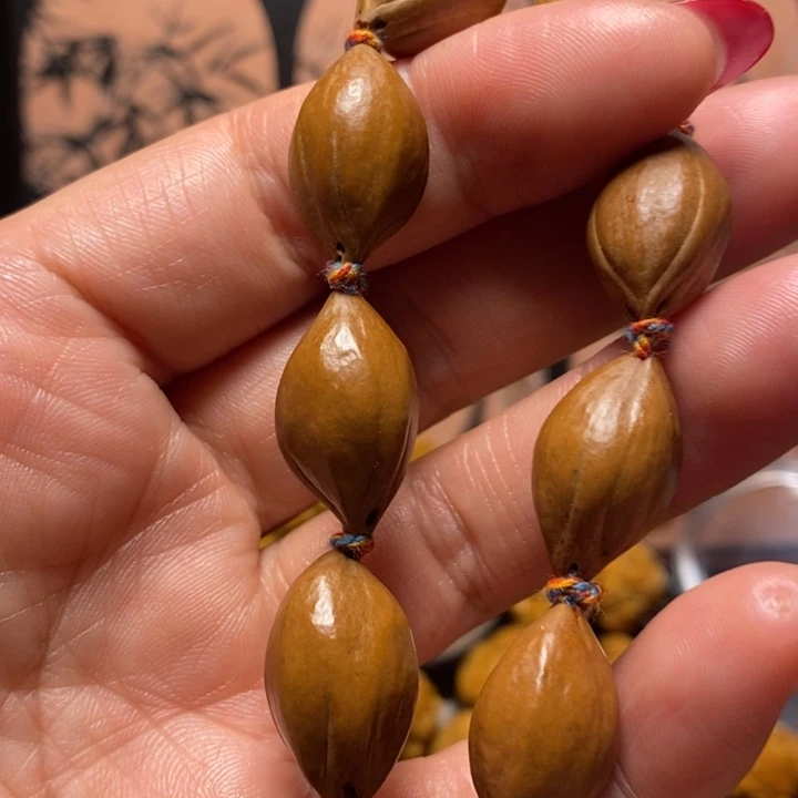 橄榄核手串/手链包衣素核