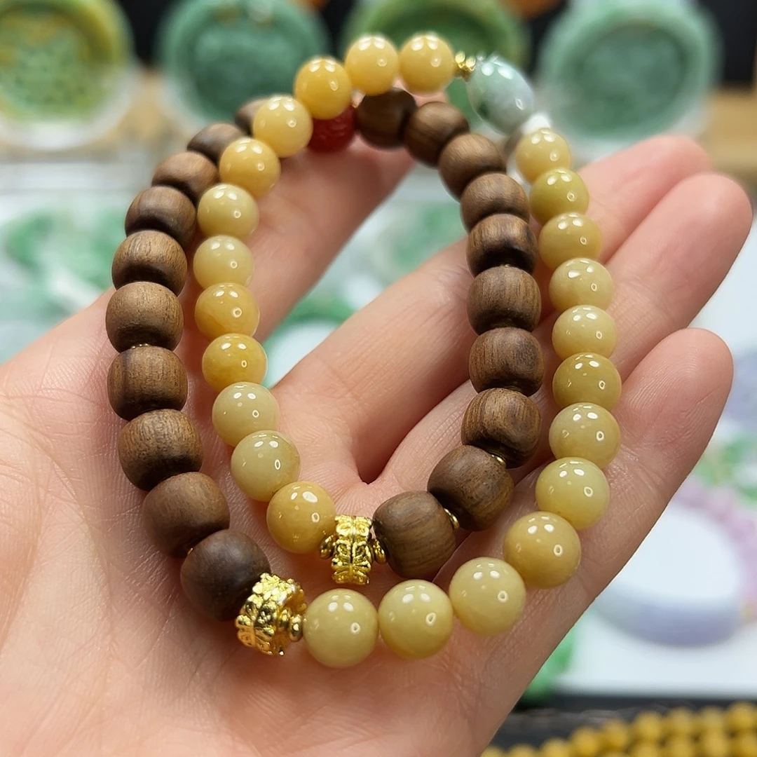 翡翠未镶嵌手链手串