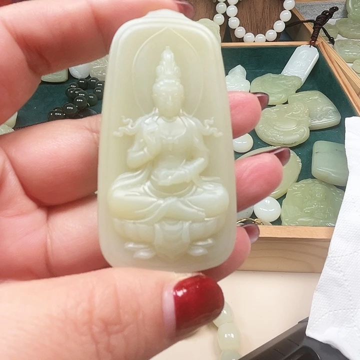 和田玉（糖玉）未镶嵌珠宝半成品