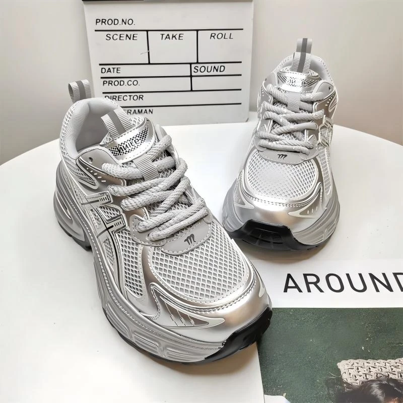 432-963111老爹鞋潮鞋鞋子春季潮流ins百搭女鞋网面休闲鞋白鞋