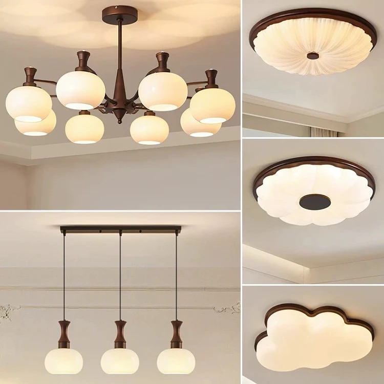 中古客厅卧室吊灯美式复古大厅主灯法式复古南洋风卧室灯具