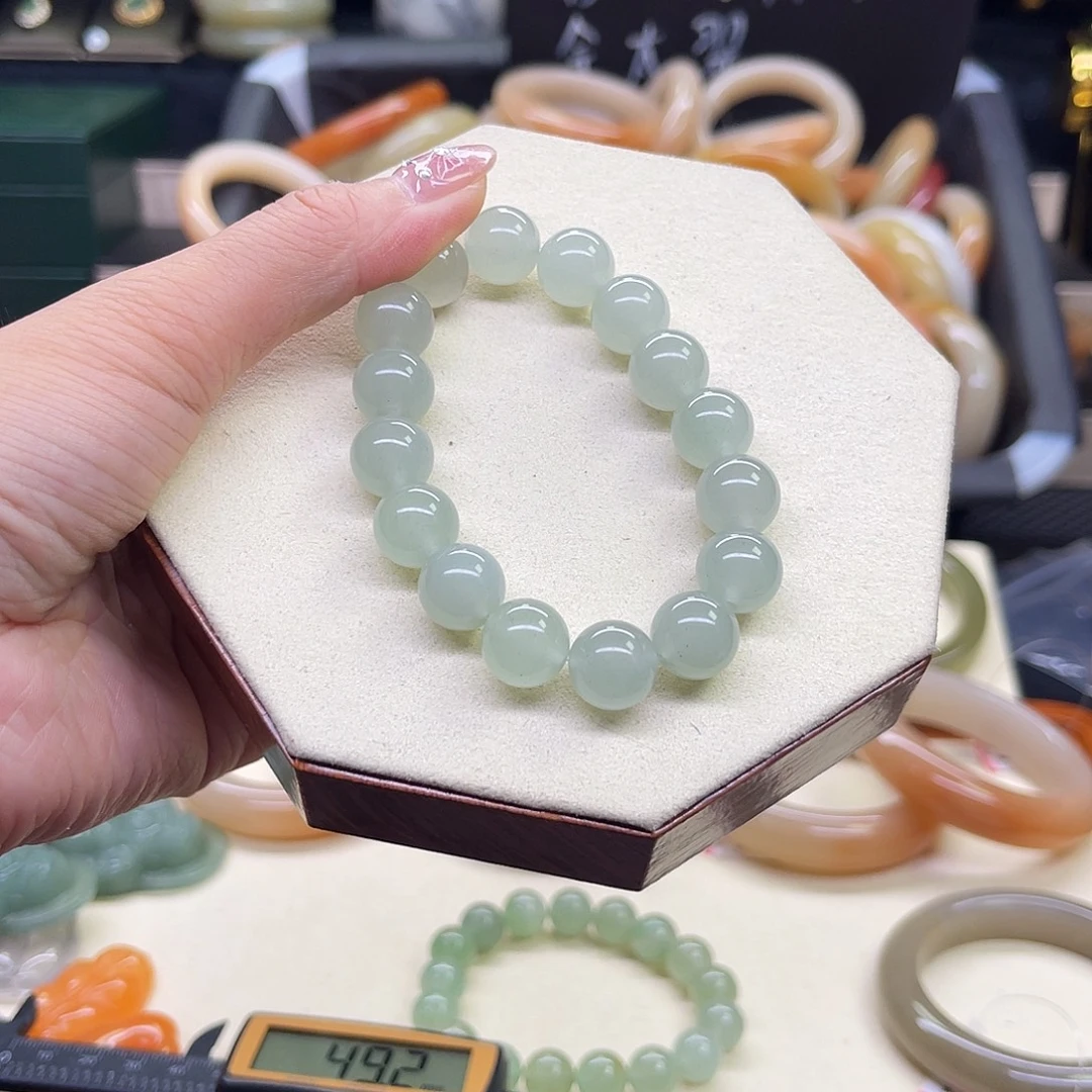 石英质玉未镶嵌手镯