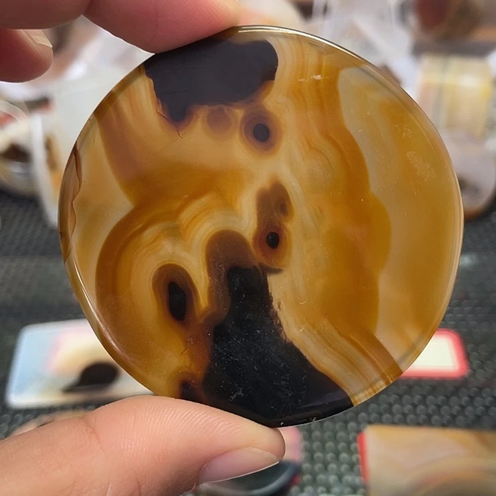 玛瑙/玉髓合金颈饰