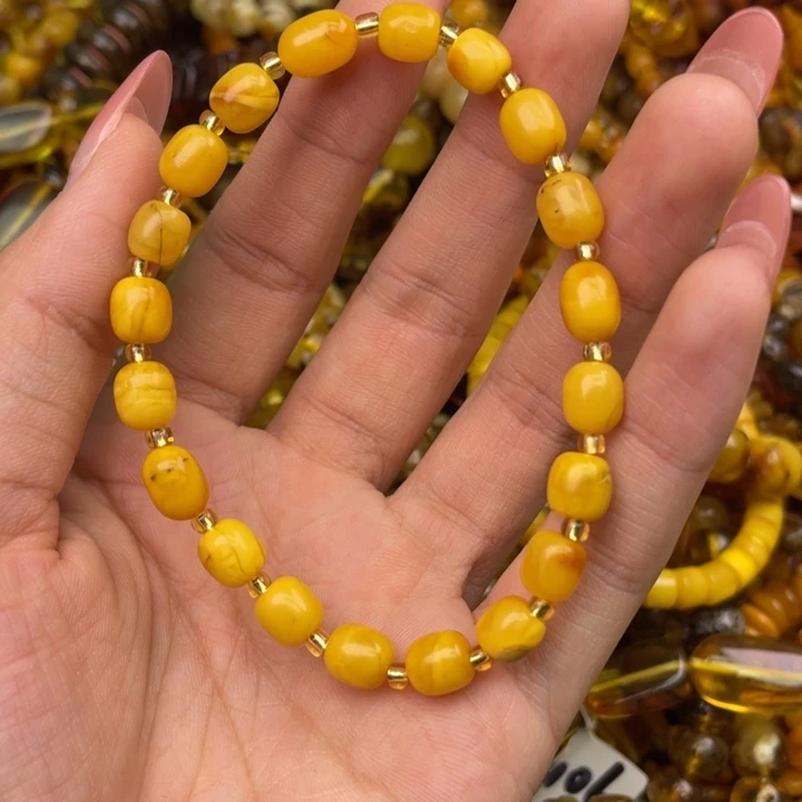 琥珀未镶嵌珠宝奇石